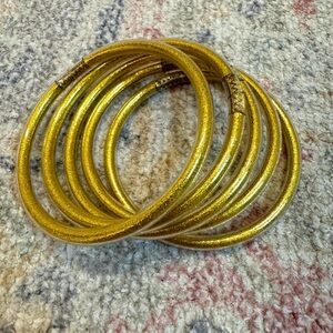 Gold waterproof bracelets